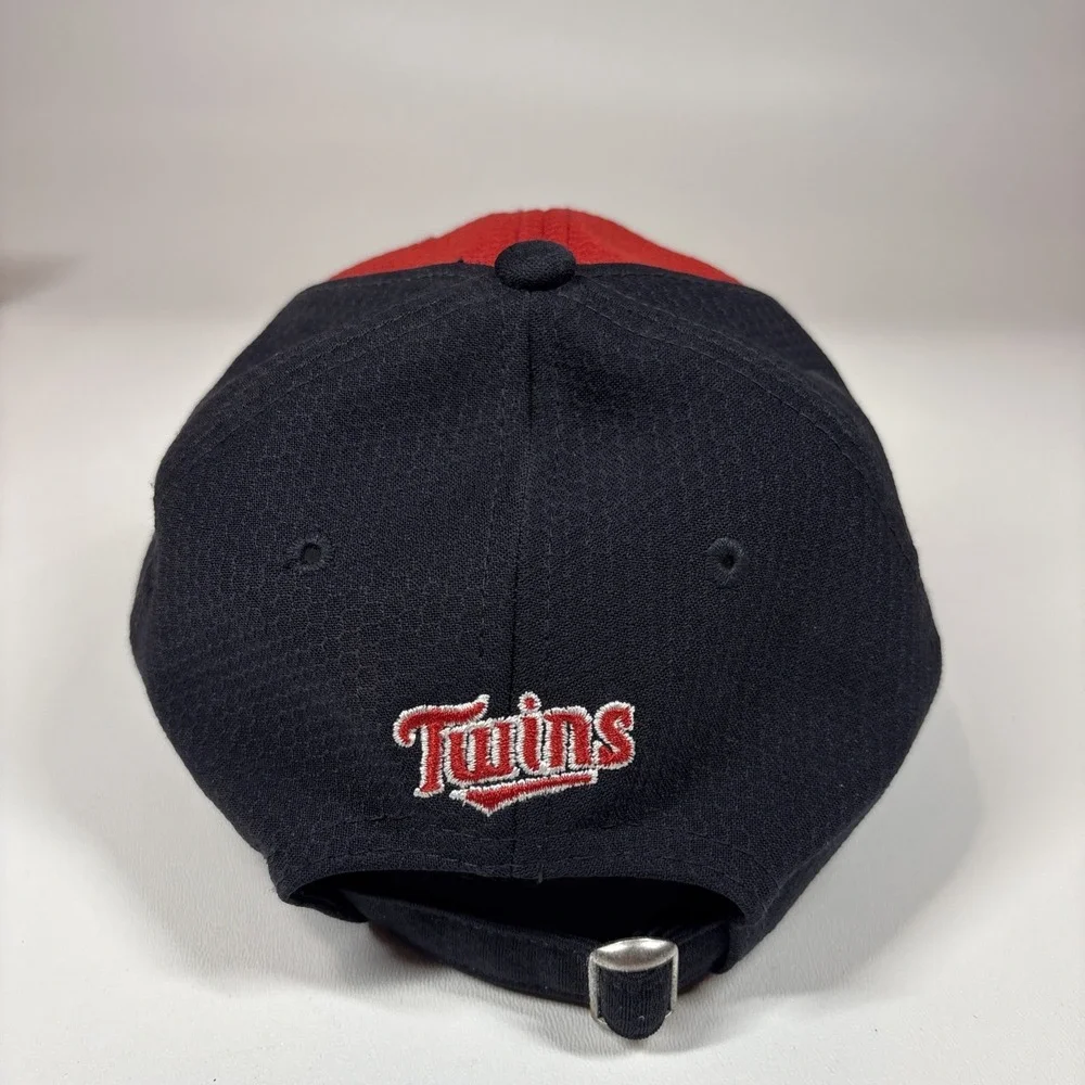 Minnesota Twins Hat Strapback Cap Mens‎ Red Blue New Era MLB Baseball